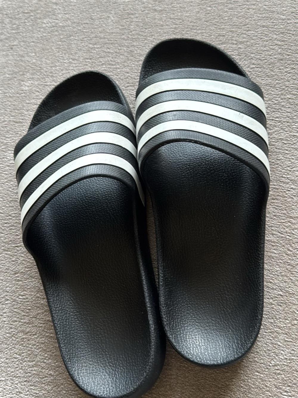 adidas Black Slides women’s size 8